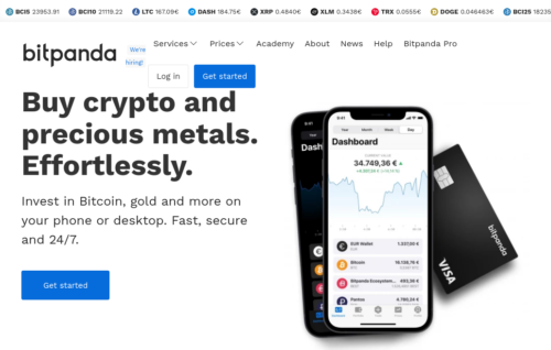 BitPanda Bitcoin cash out platform